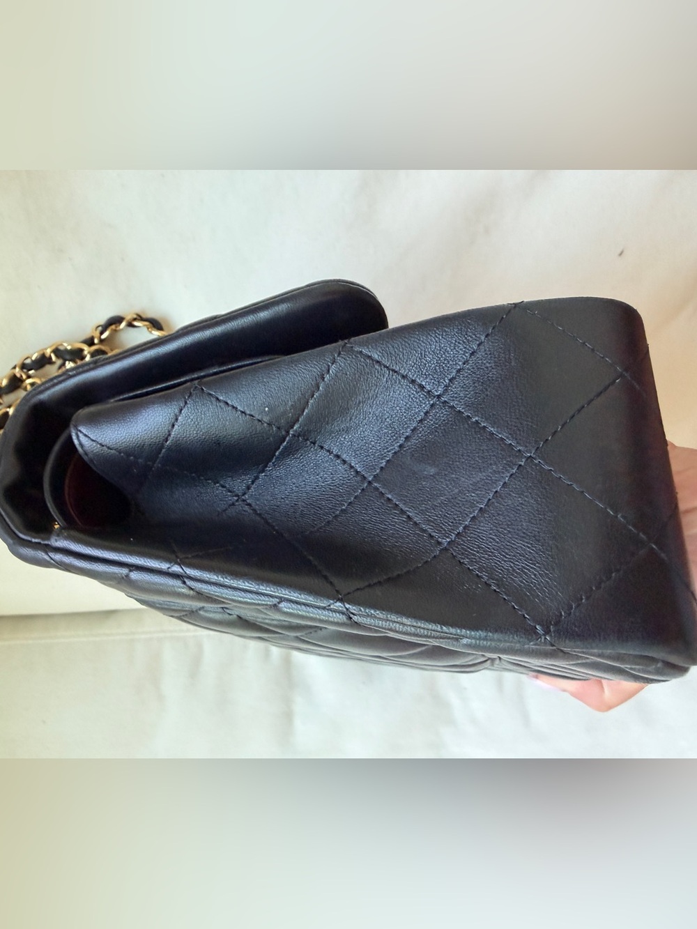 CHANEL Jumbo (large) classic flap lambskin - Picture 5 of 10